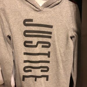 *SOLD* Girl’s Justice hoodie (no pocket)